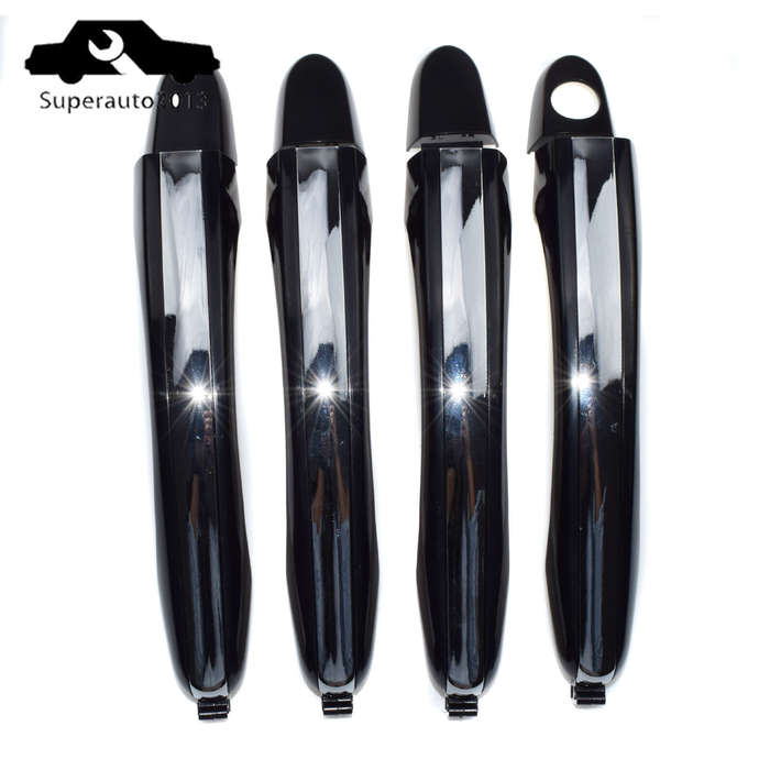 4PCS Outside Front Rear Left Right Door Handle Chrome For Hyundai Azera 2006-11