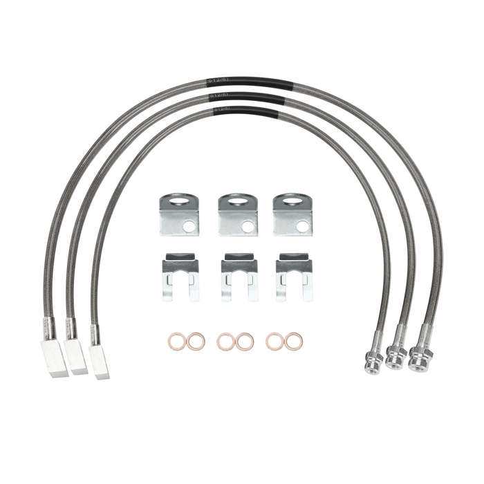 For Jeep Wrangler TJ YJ 1987-2006 & Cherokee XJ 1984-2001 Extended Brake Lines