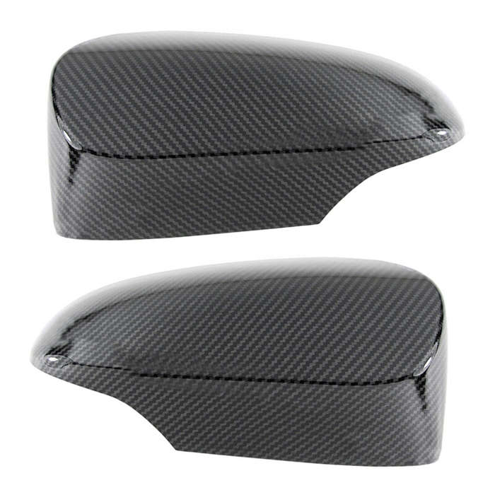 Carbon Fiber Style Mirror Cover Caps Fit For Scion iM 2015-2016