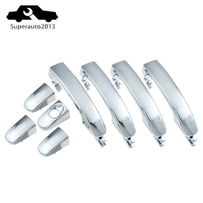 4X Exterior Door Handle Front Rear Left Right For Ford Ranger Mazda BT50 2012-20