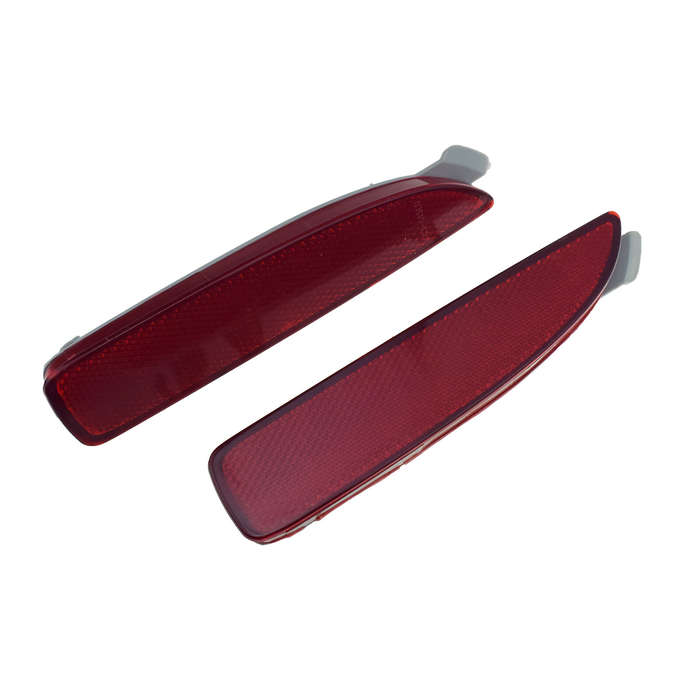 2X Rear Left & Right Bumper Reflector For 2014-2018 Mazda 3 G SE 2014-17 Mazda 6