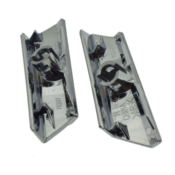 Pair 2pcs Headlight Washer Nozzle Cover Chrome for LEXUS GS300 GS350 85208-30031