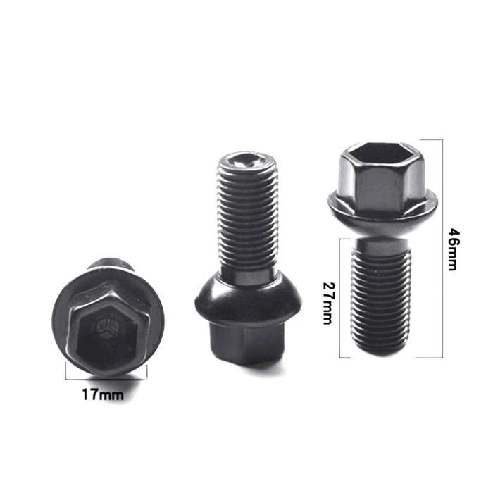 5Pcs Wheel Lug Bolt nuts 0009908307 For Mercedes Benz C250 C300 CLS63 E280 E500