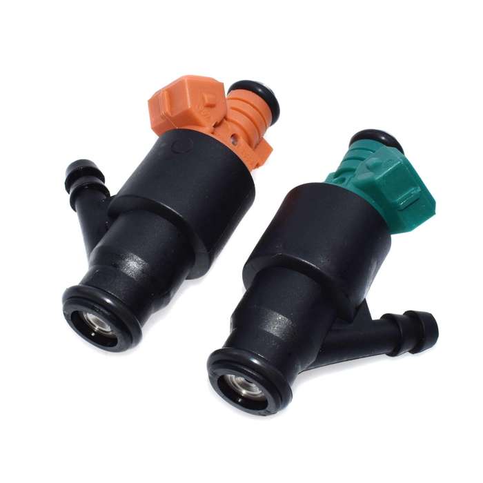 2PCS Fuel Injectors Set 0280150504+0280150502 For 1995-2002 Kia Sportage 2.0L
