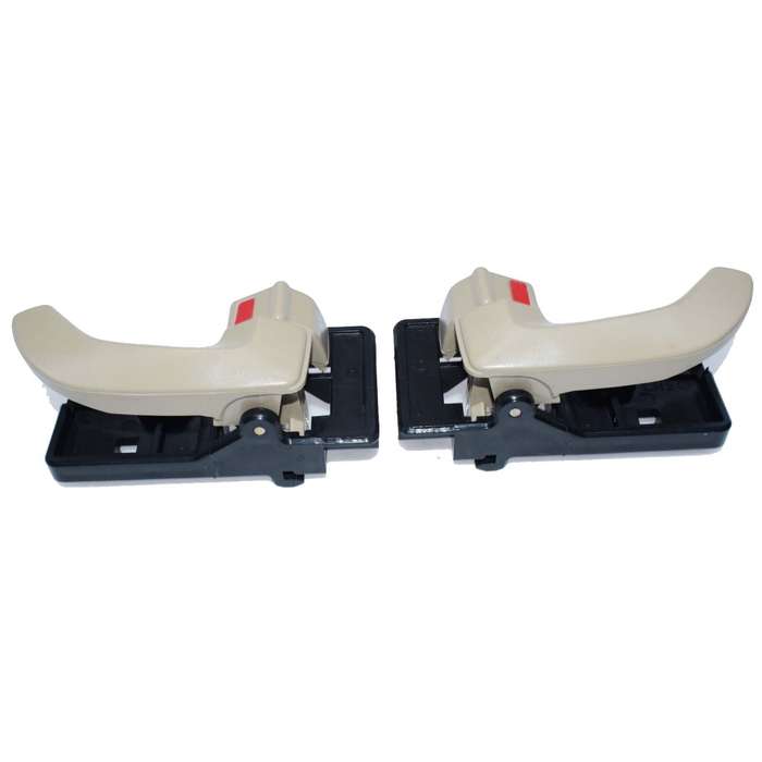 2PCS Beige Inside Door Handle Left & Right Side For 2005-2009 Hyundai Tucson New