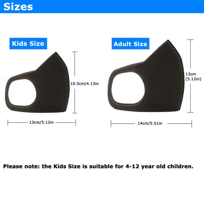 Kids Reusable face mask x 1 - IN STOCK