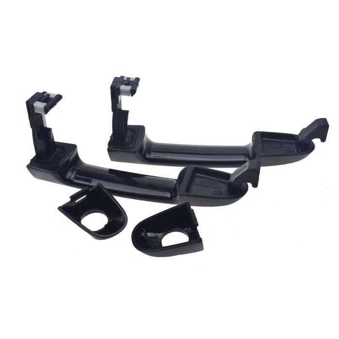 2X Outside Door Handle For 2007-2012 Hyundai Elantra Front Left Right W/ Keyhole
