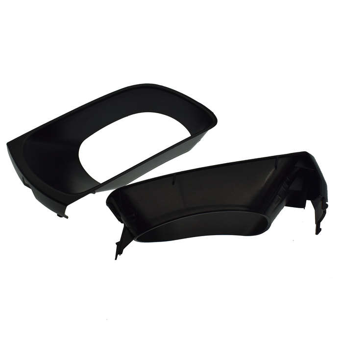 2PCS Front Left Right Bumper Fog Light Bezel Trims For 2005-2007 Toyota Avalon