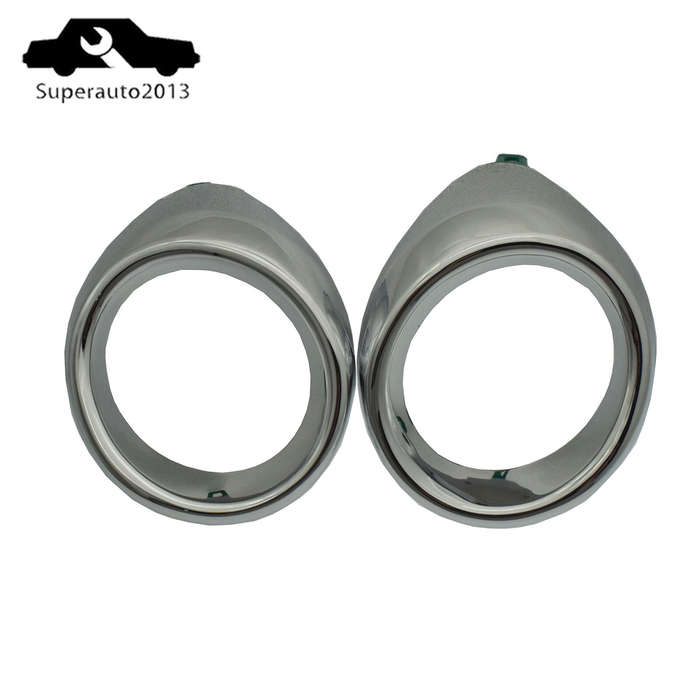 2X Front Left & Right Bumper Fog Light Lamp Trim For 2013-15 Lexus ES350 ES300h