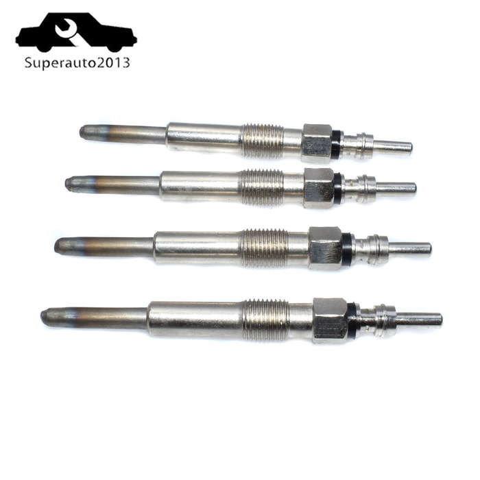 0250202022 4X Glow Plug For VW Beetle Golf Jetta 1.9L l4 TDI Audi A3 Seat Skoda