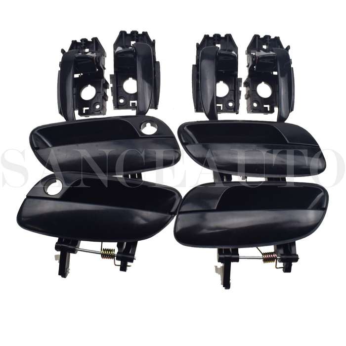 8Pcs Left Right Front Rear Inside Outside Door Handles For HYUNDAI ELANTRA 01-06