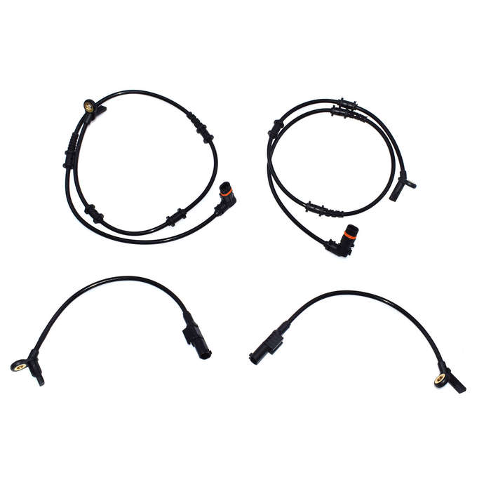 For Mercedes ML320 ML550 W164 GL450 GL550 4X Front Rear ABS Wheel Speed Sensor