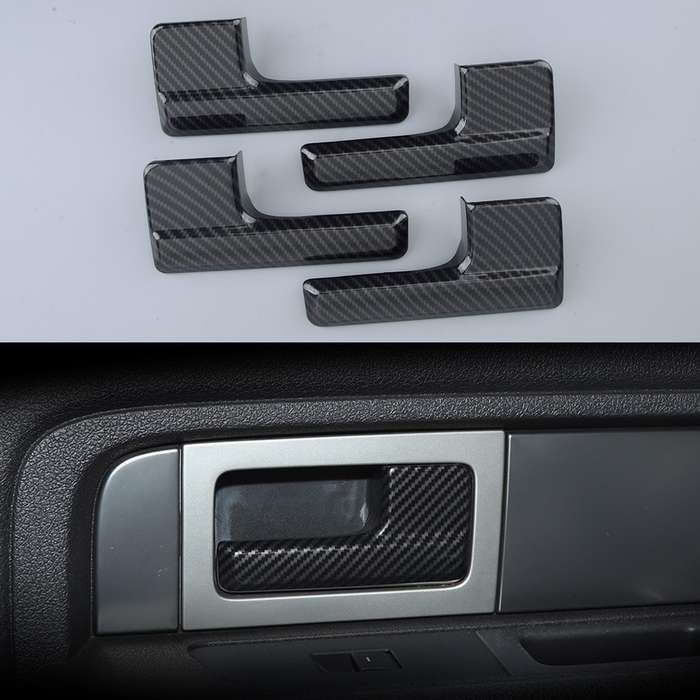 Interior Door Handle Frame Decor Cover Trim fit for Ford F-150 09-14