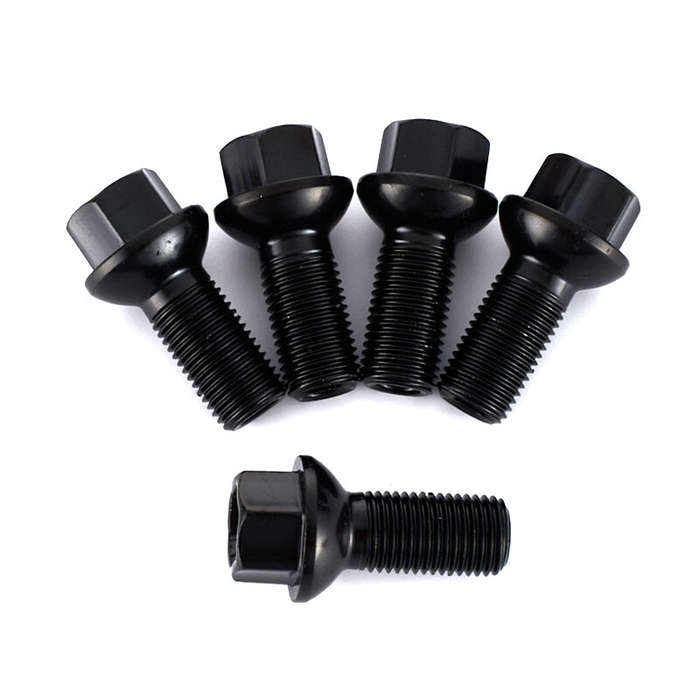 5Pcs Wheel Lug Bolt nuts 0009908307 For Mercedes Benz C250 C300 CLS63 E280 E500