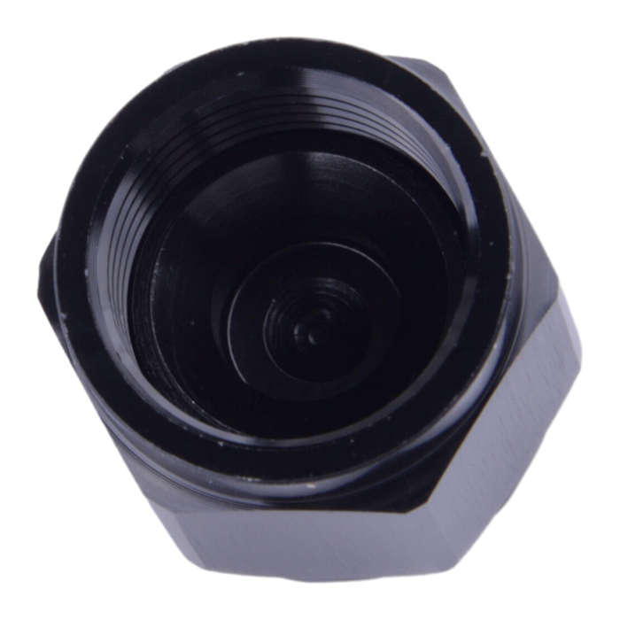 2pcs Black Aluminum 10AN Female Flare Fitting Cap Block Off For Fuel Systems A6