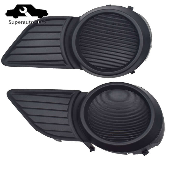 2X Left Right Side Fog Light Cover For Toyota Sienna 11-17 5212708020 5212808020