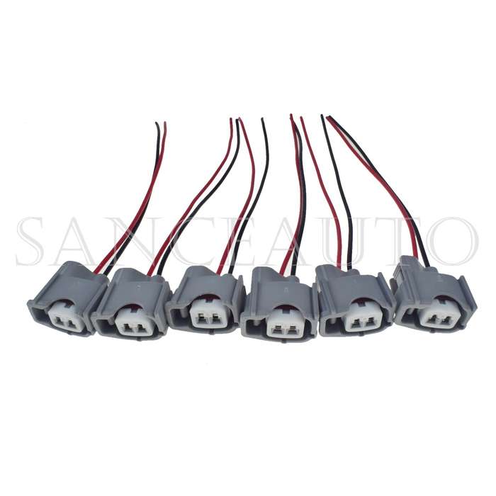 Fuel Injector Wire Connector 6PCS For Toyota Camry Avalon Highlander RAV 4 3.5L
