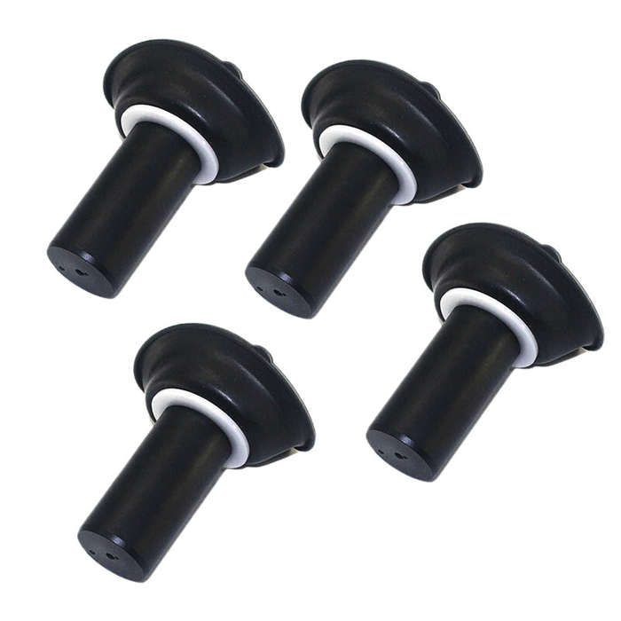 4pcs Fit For Yamaha Vmax 1200 VMX1200 Carburetor Plunger Diaphragm Vacuum