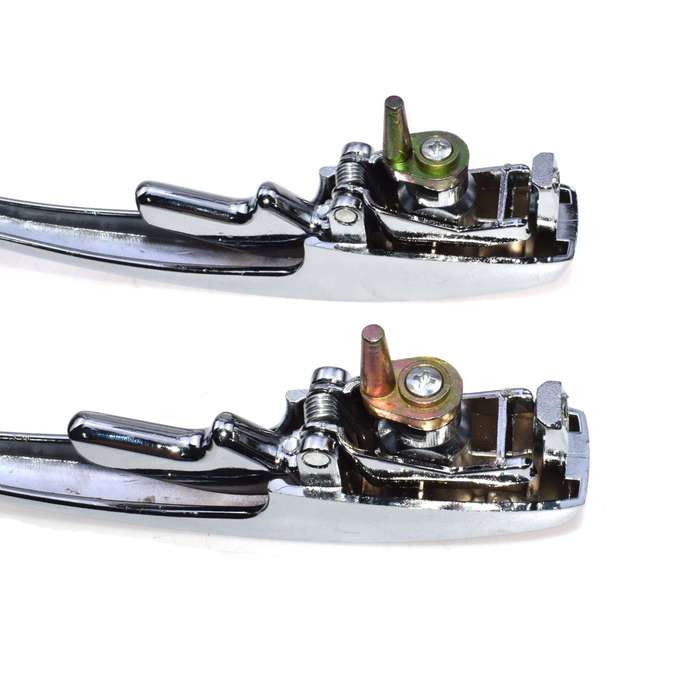 Pair Outer Door Handles W/ Keys For VW Super Beetle Bug 1968-1979 113837205M New