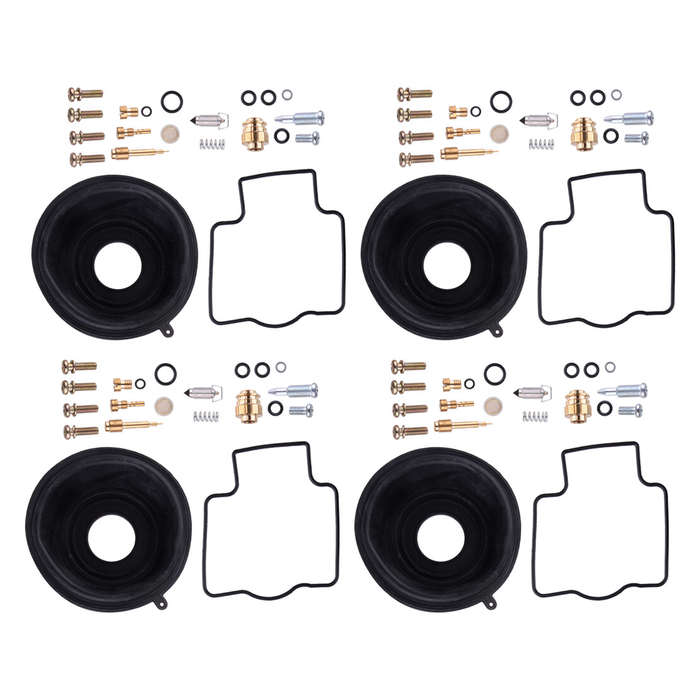 4Set Carburetor Repair Kit Fit For Kawasaki Ninja ZX-9R GPZ900R ZX900 1994-03 qw