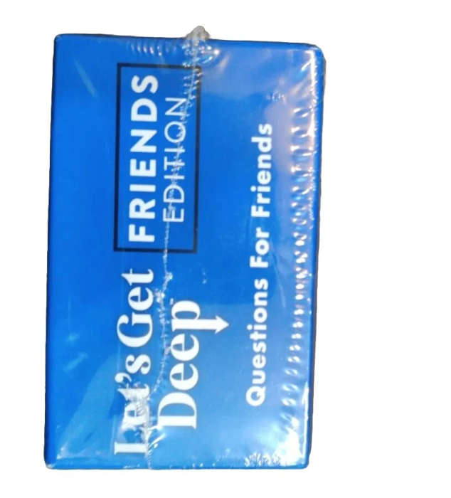 Let's Get Deep Friends Edition What Do You Meme? 400 Party Questions Cards 17+