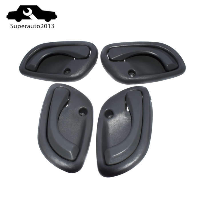 4PCS Gray Interior Door Handle Front Rear Left Right For Suzuki Grand Vitara New