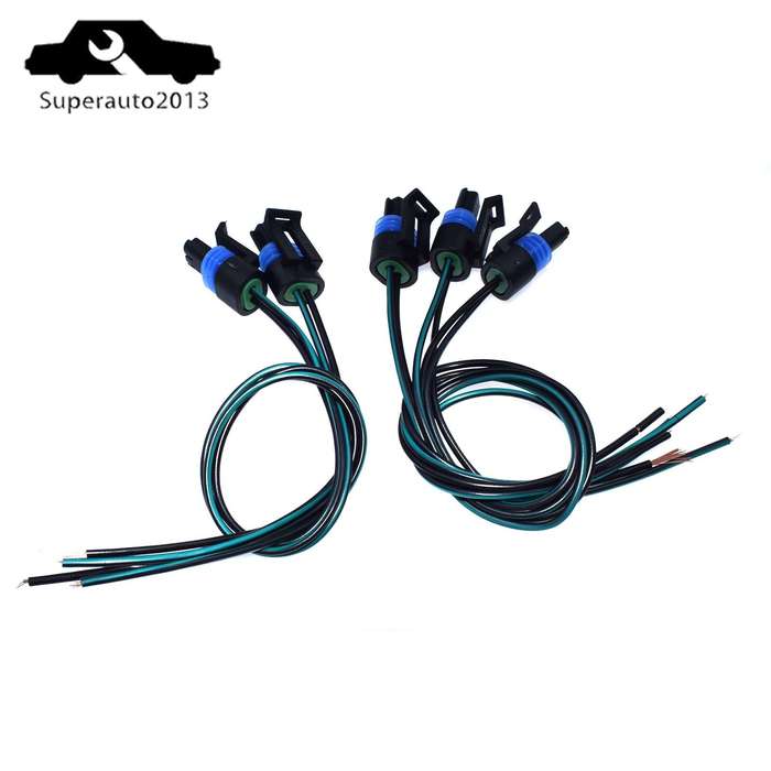5PCS For GM LT1 LS1 Transmission VSS Speed Sensor Connector Wiring Pigtail PT169