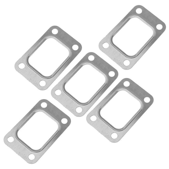 5Pcs Stainless Steel Turbo Flange Fitting Gasket for T25/T28/GT25/G