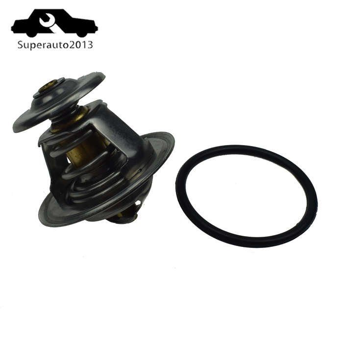 NEW Coolant Thermostat W/ Gasket For VW Golf Beetle Passat 87DEG 044121113