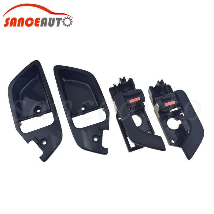 4pc Inside Interior Door Handle & Cover Right Left for Hyundai Tiburon 2003-2008