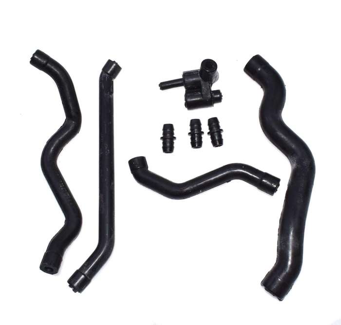 CRANKCASE VENTILATION VALVE COVER BREATHER HOSE KIT W/ CONNECTOR FOR Mercedes