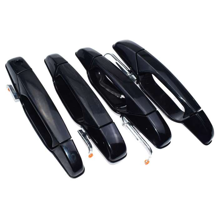Black Outside Door Handle For 2007-2013 Chevy Tahoe GMC Yukon Sierra Escalade