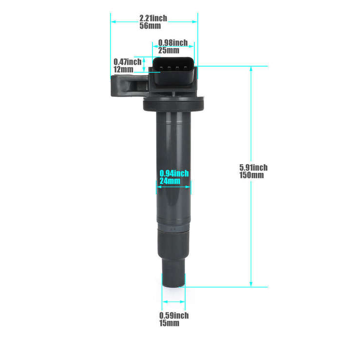 4PCS New Ignition Coil 90919-02230 For Toyota Tundra 4.7L V8 2001-09 LEXUS GS430