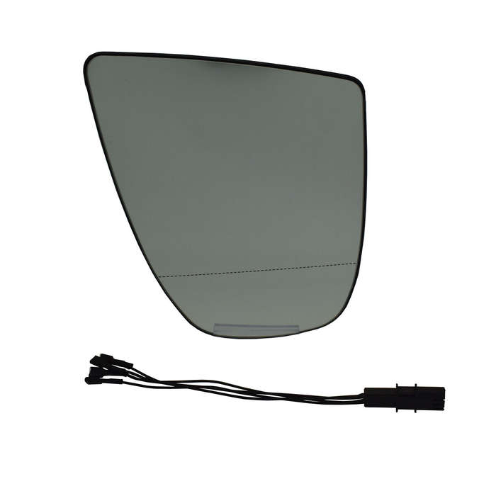 Left Side Rearview W/ Wiring Mirror Glass Heated For BMW X5 E70 X6 E71 E72 New
