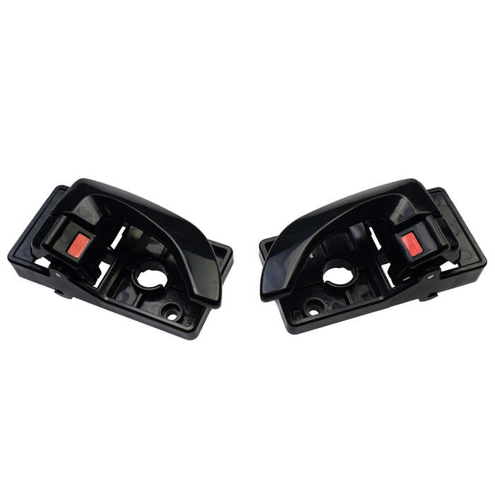 New Pair Black Left Right Inside Inner Door Handles for 2005-2009 Hyundai Tucson