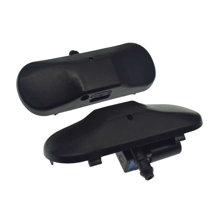 Pair Windshield Washer Nozzle Spray Heated For VW Beetle Passat Tiguan Golf EOS