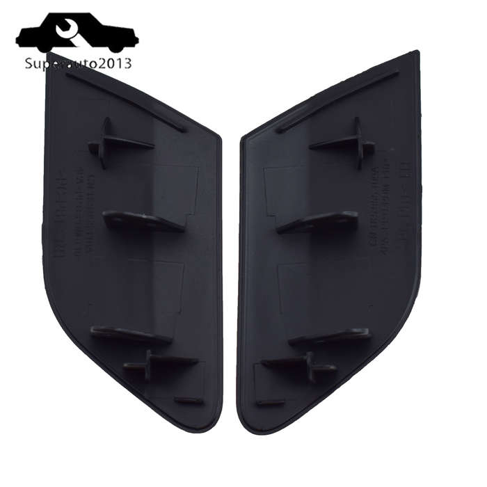Pair Left & Right Side Bumper Headlight Washer Nozzle Cap For 2005-2010 VW Jetta