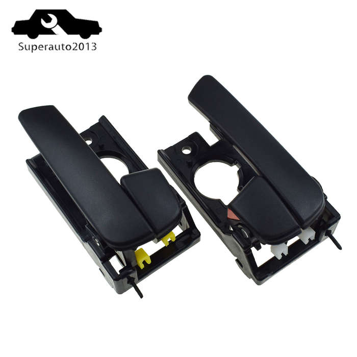 Pair Interior Door Handle Rear Left Right Side For Kia Rio Rio5 2006 2007-2011
