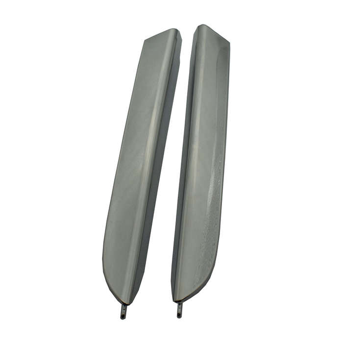 2Pcs Bumper Molding Chrome Trim Front Left&Right Side For Lexus RX350 RX450h New