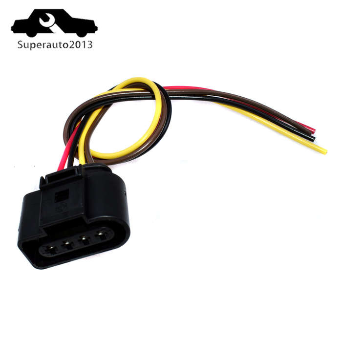 1X Ignition Coil Connector Wire Harness Plug Wiring For VW Jetta Passat Audi New