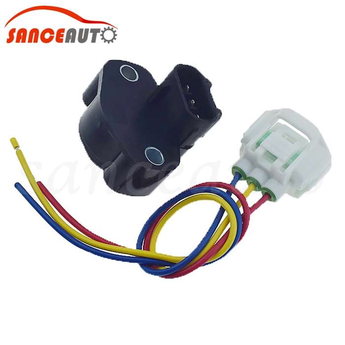 TPS Throttle Position Sensor W/ Plug For 97-01 Jeep Cherokee 2.5L 4.0L 4874371AB
