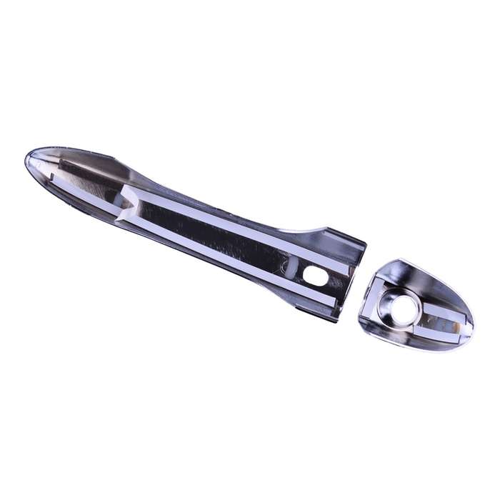 Chrome Exterior Door Handle Cover Trim Fit for Fiat 500X SUV 2016 to 2023