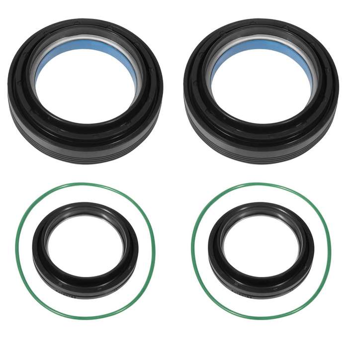 1 Set Front Axle Vaccum Knuckle &Tube Seal Kit 50491 41784-2 For Ford Super Duty