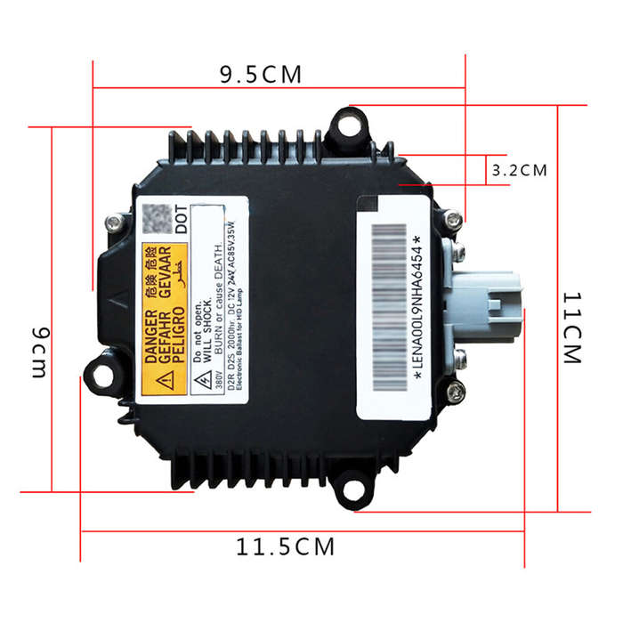 HID Xenon Headlight Ballast New For Infiniti G37 3.7L 2008-2012 NZMNS111LBNA
