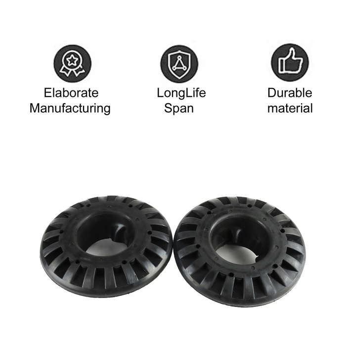 4X Rear Upper Lower Rubber Spring Isolator For Jeep Grand Cherokee 1999-2004