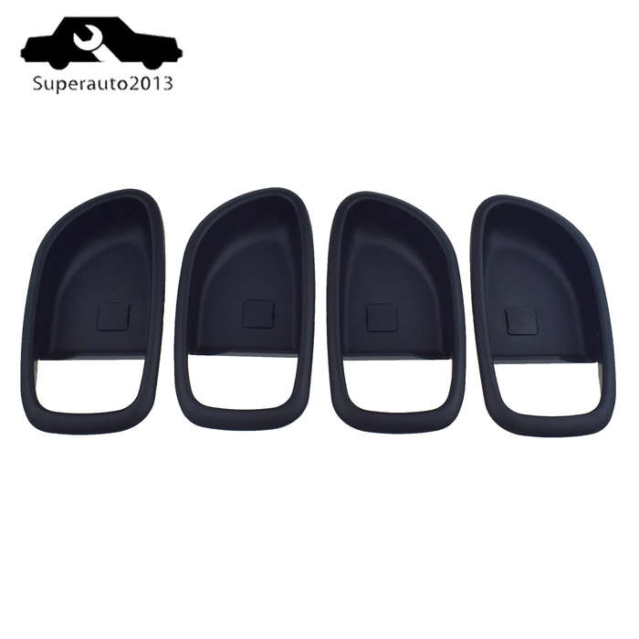 8X Front Rear Left Right Inside Door Handle & Bezel For 2007-10 Hyundai Elantra