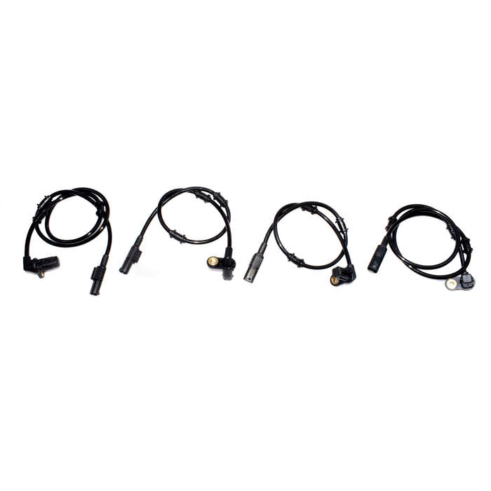 4X Front Rear Left Right ABS Wheel Speed Sensors For Mercedes ML320 ML350 ML500