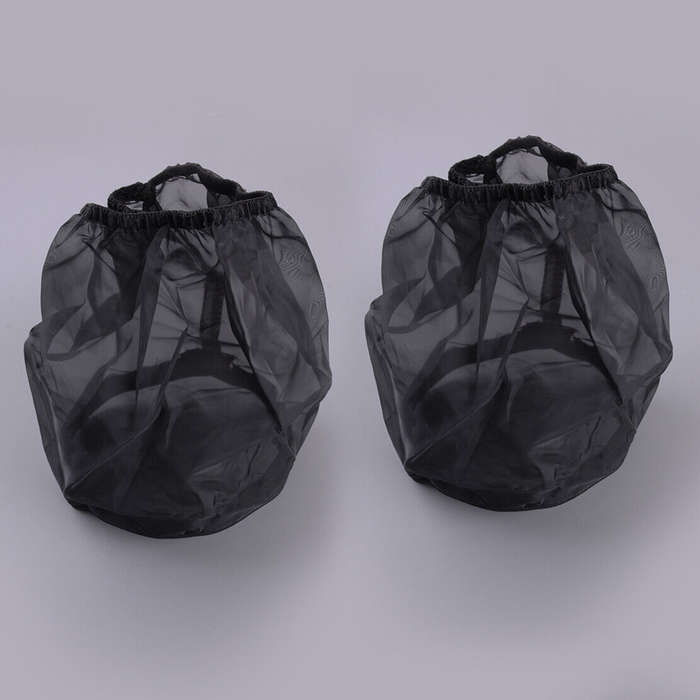 2Pcs 6" DustProof Intake Filter Air Filter Cleaner Protect Rain Sock Cover zx
