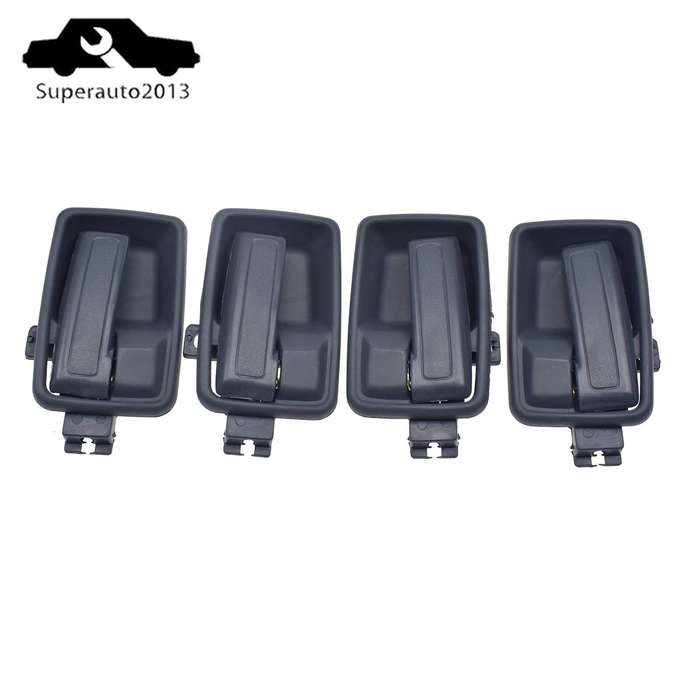 4X Front Rear Left Right Interior Door Handles For 88-95 Isuzu TFR KBZ KB Pickup