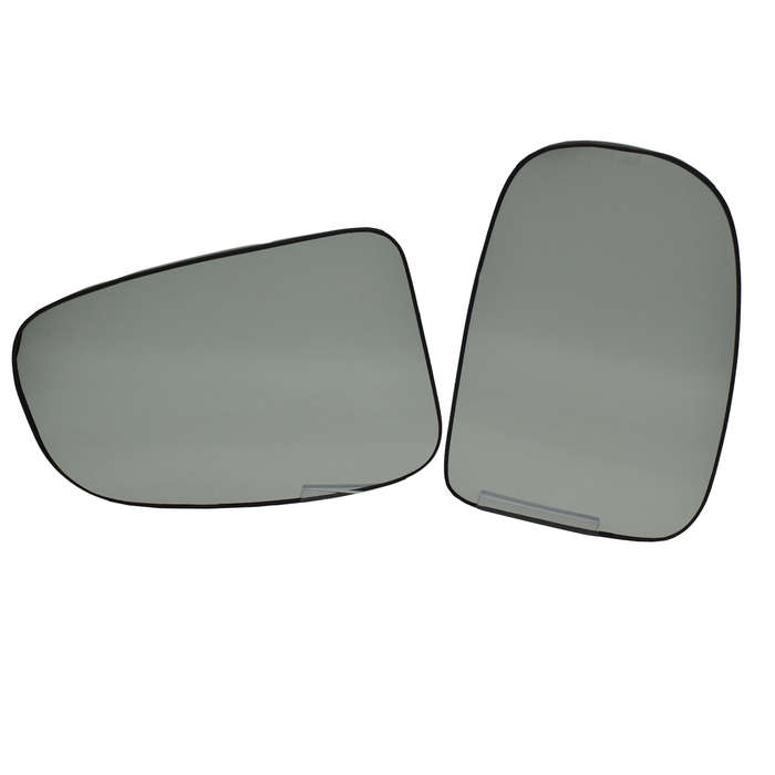 Pair Left & Right Side View Mirror Glass Heated For 2010-2017 Toyota Prius New